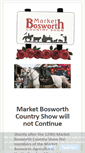 Mobile Screenshot of marketbosworthshow.co.uk